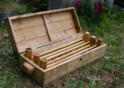 Lawn Croquet Set by Martin Symes