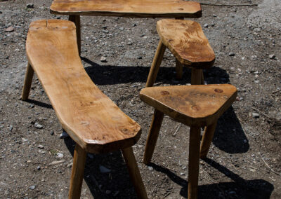 Wooden Hand Made Trestle Tables