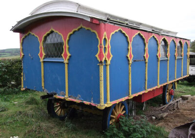 Circus Caravan Restoration by Martin Symes
