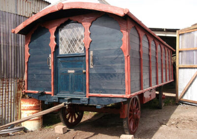 Circus Caravan Restoration by Martin Symes
