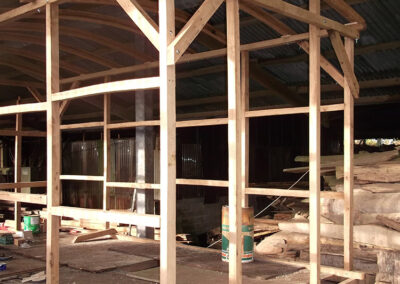 Steam Roller Van with Wooden Wheels by Martin Symes