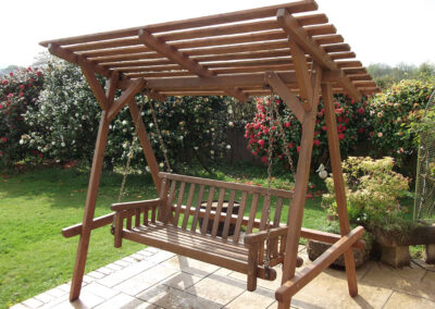 Oak Swing Seat by Martin Symes