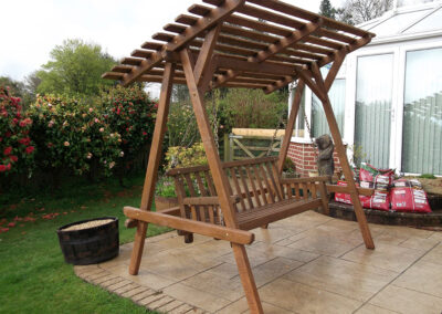 Oak Swing Seat by Martin Symes